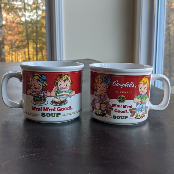 Campbell Soup Other - Pair of Vintage 1993 Campbell's Soup mugs